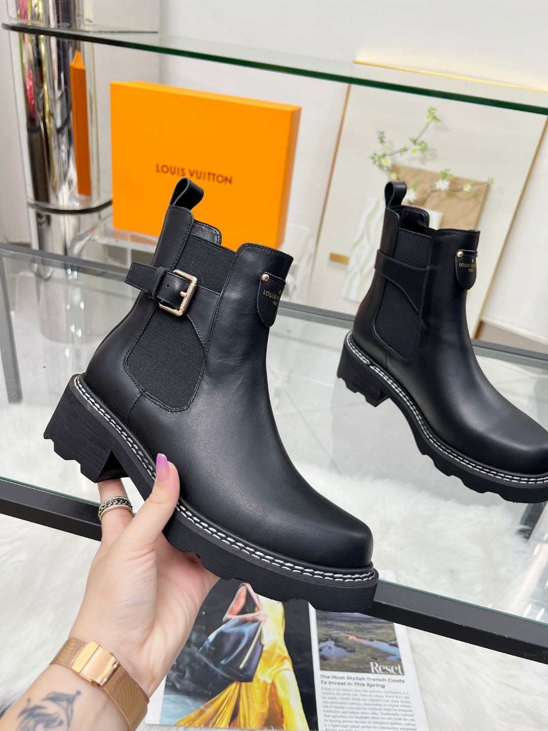 秋冬新品入荷 靴 ルイヴィトン ブーツ/ロングブーツ レディース