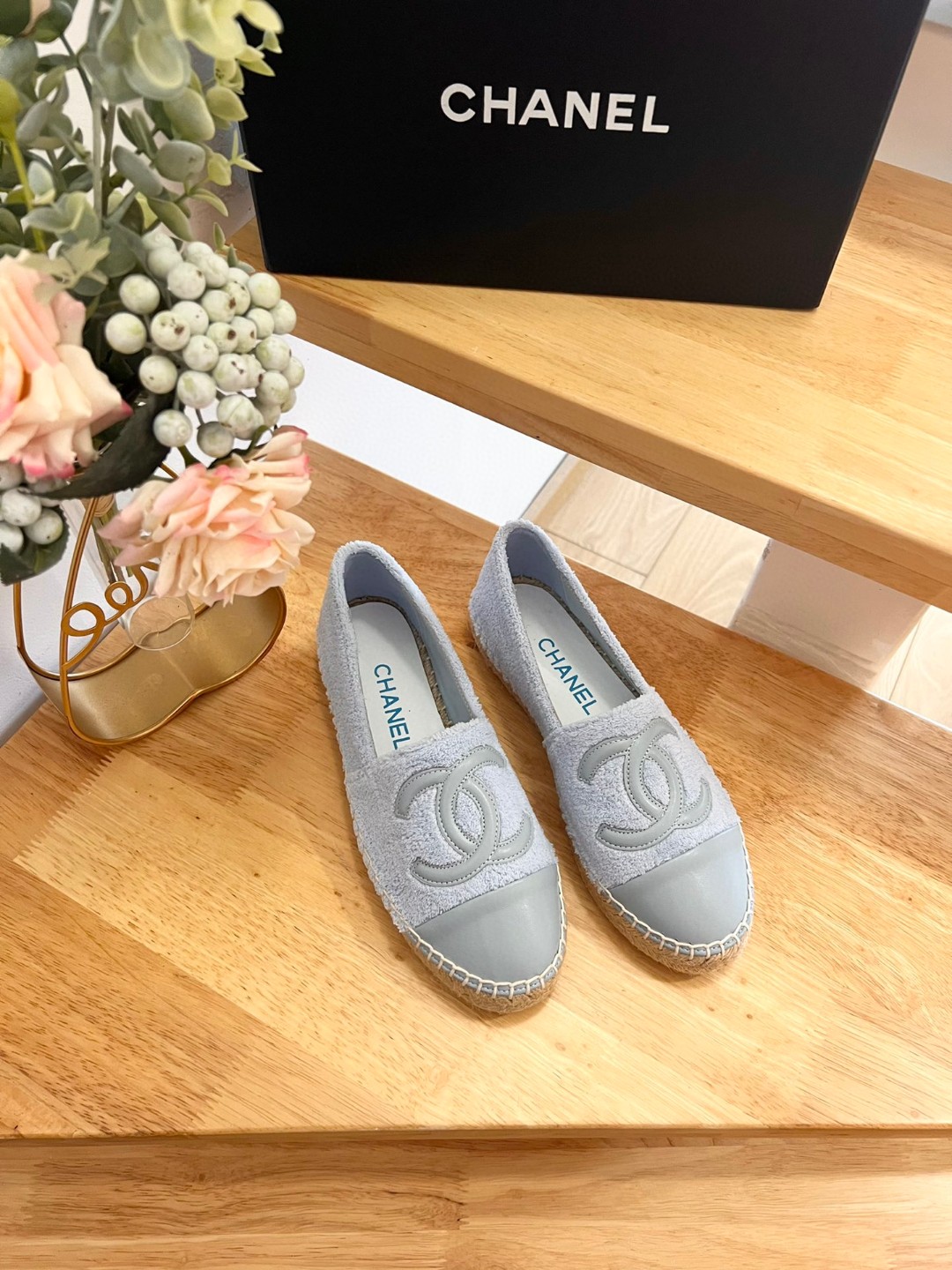 シャネル 【靴】 2024超美品 フラットシューズ ローファー