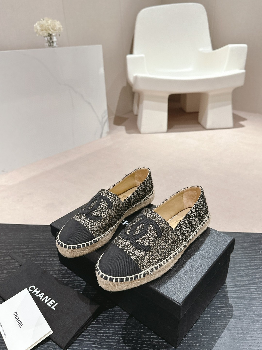 シャネル 【靴】 2024超美品 フラットシューズ ローファー