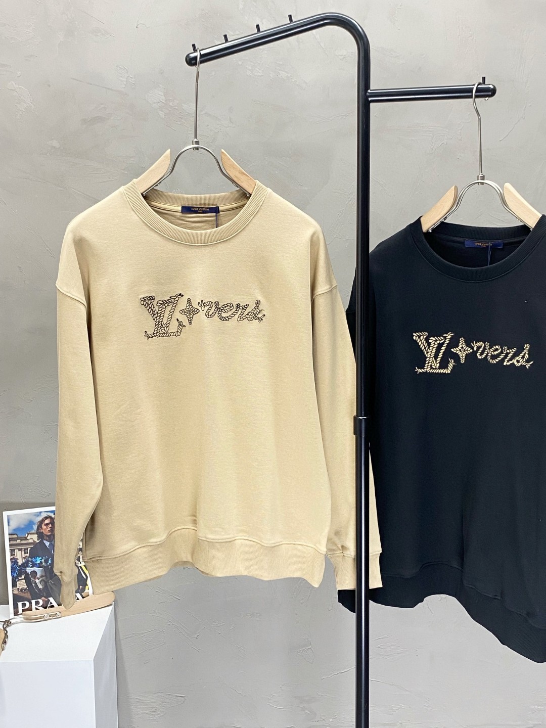 ルイヴィトン バーパーカー スウェット男女兼着