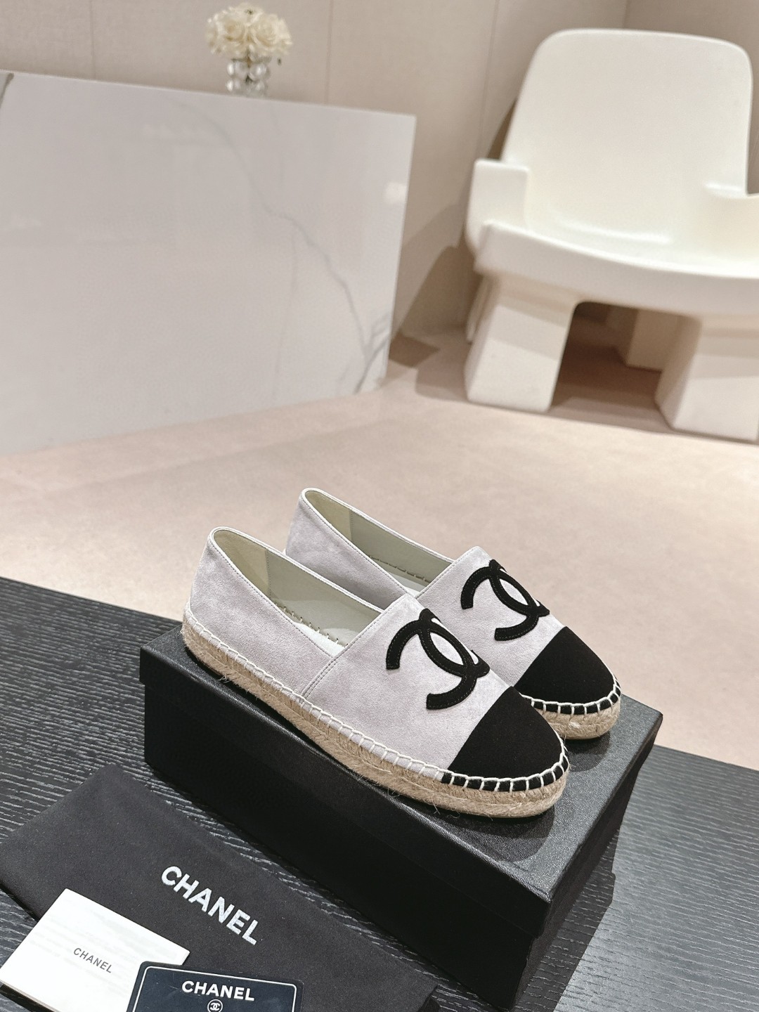 シャネル 【靴】 2024超美品 フラットシューズ ローファー