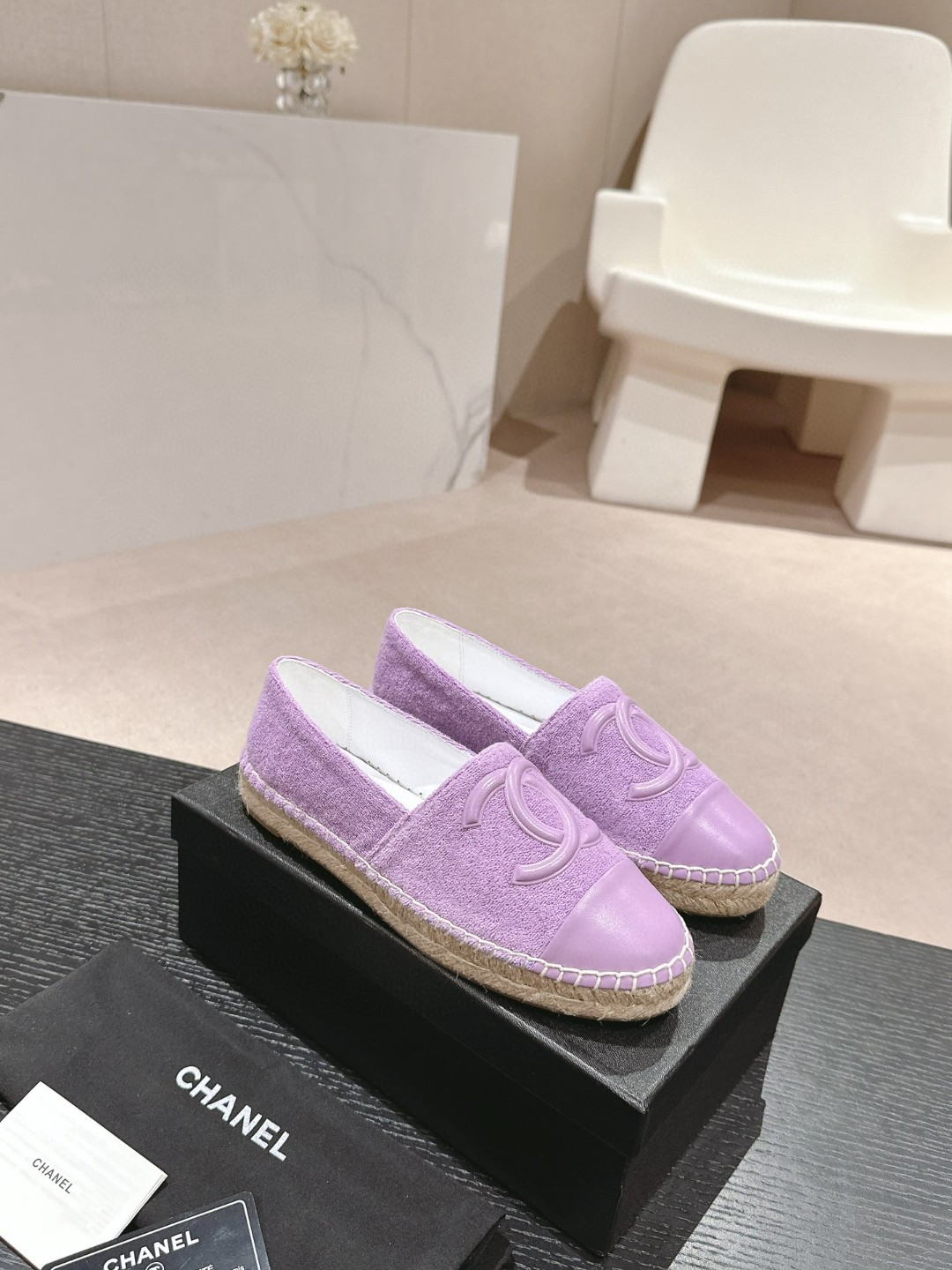 シャネル 【靴】 2024超美品 フラットシューズ ローファー