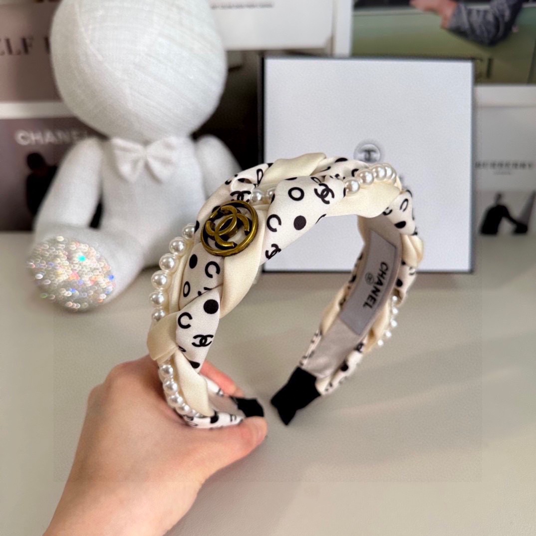 シャネル 秋冬新品 小物 髪飾り カチューシャ