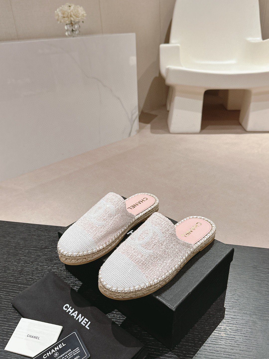シャネル 【靴】 2024超美品 フラットシューズ ローファー