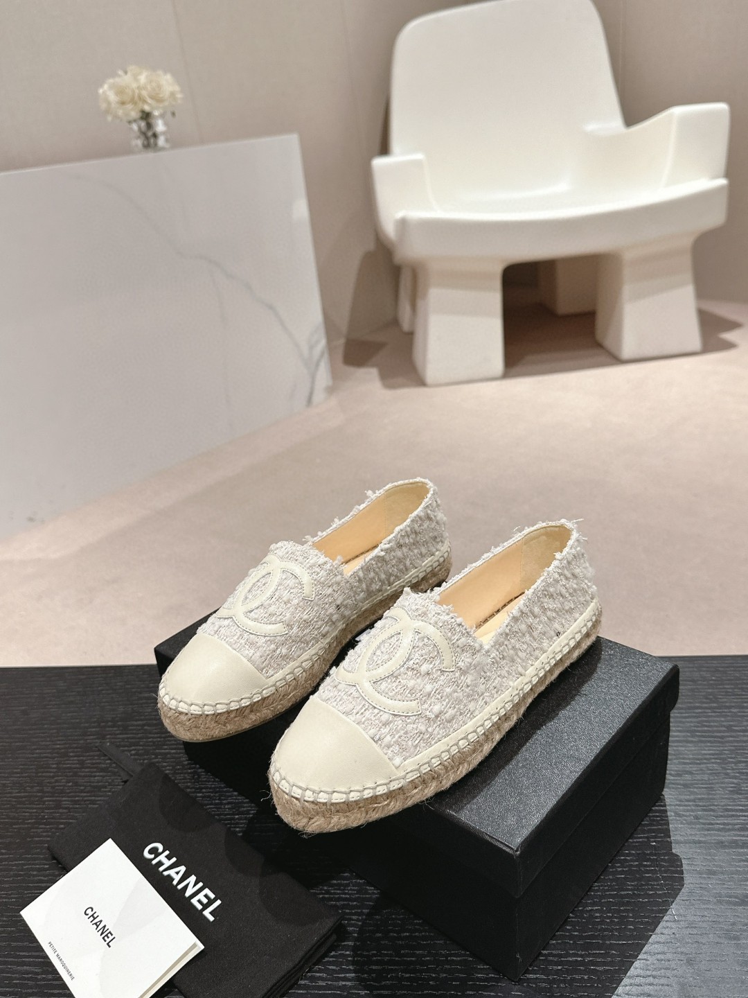 シャネル 【靴】 2024超美品 フラットシューズ ローファー