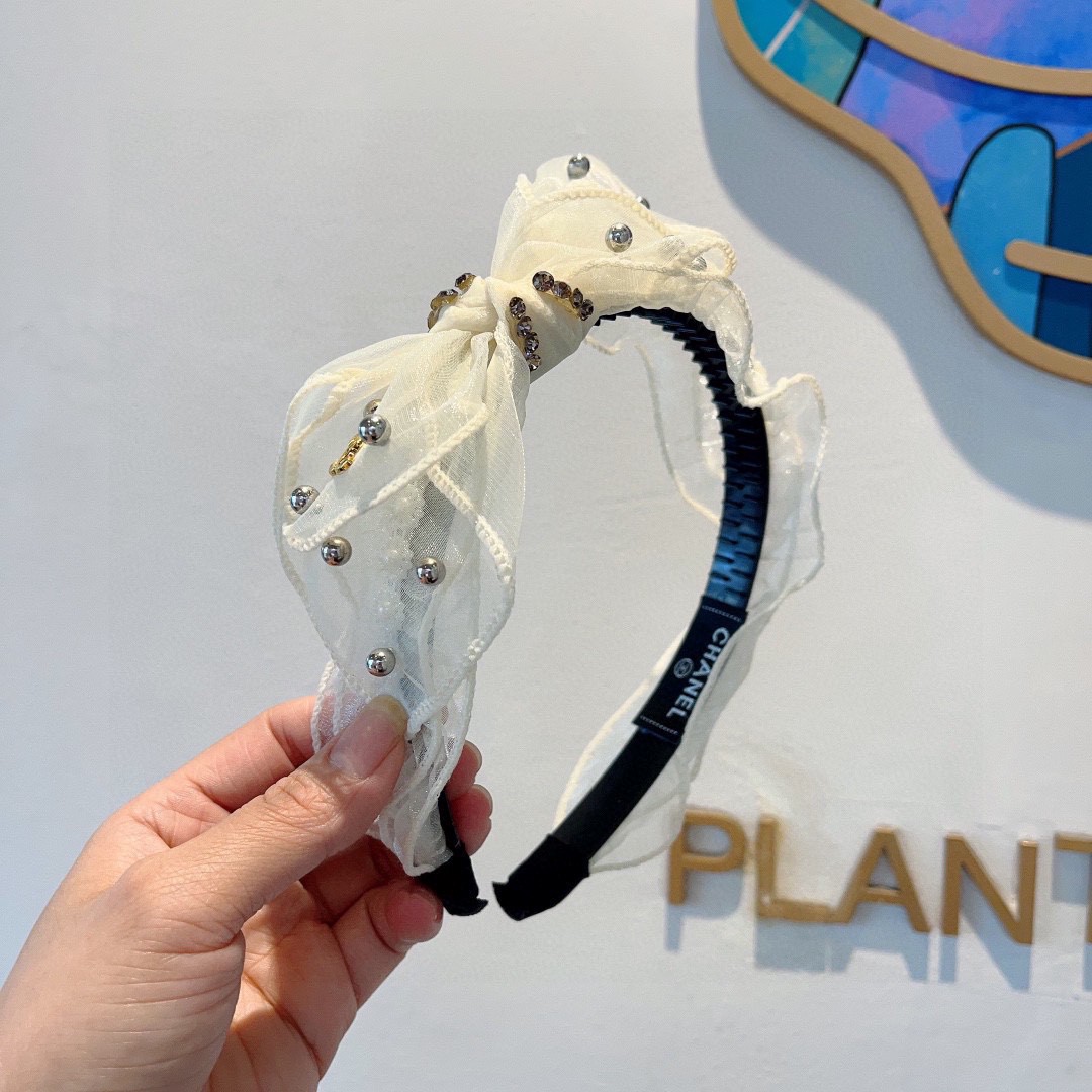 シャネル 秋冬新品 小物 髪飾り カチューシャ