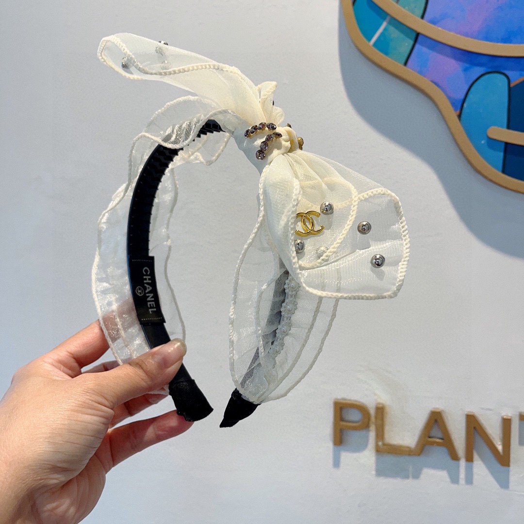 シャネル 秋冬新品 小物 髪飾り カチューシャ