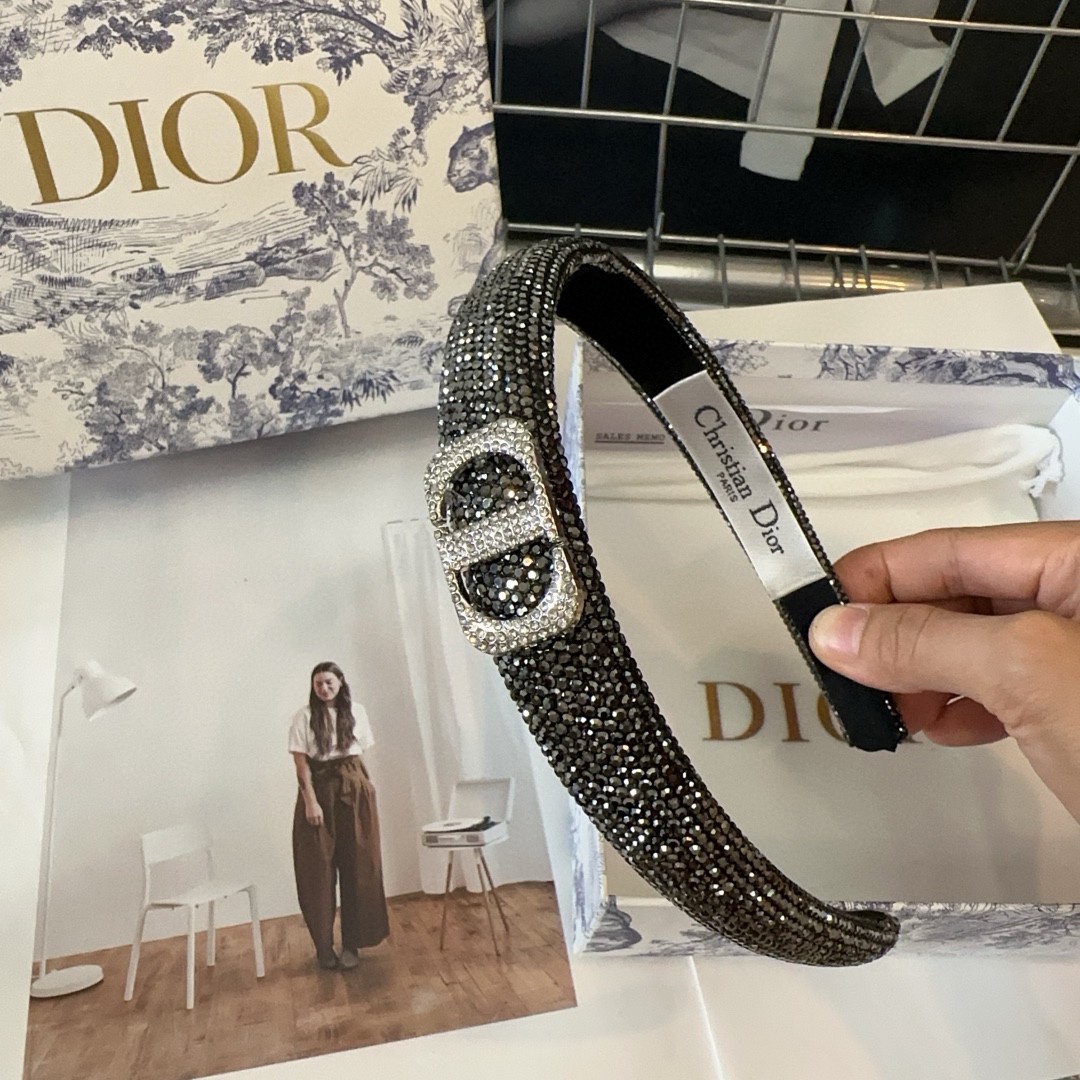 クリスチャンディオール 秋冬新品 小物 髪飾り カチューシャ