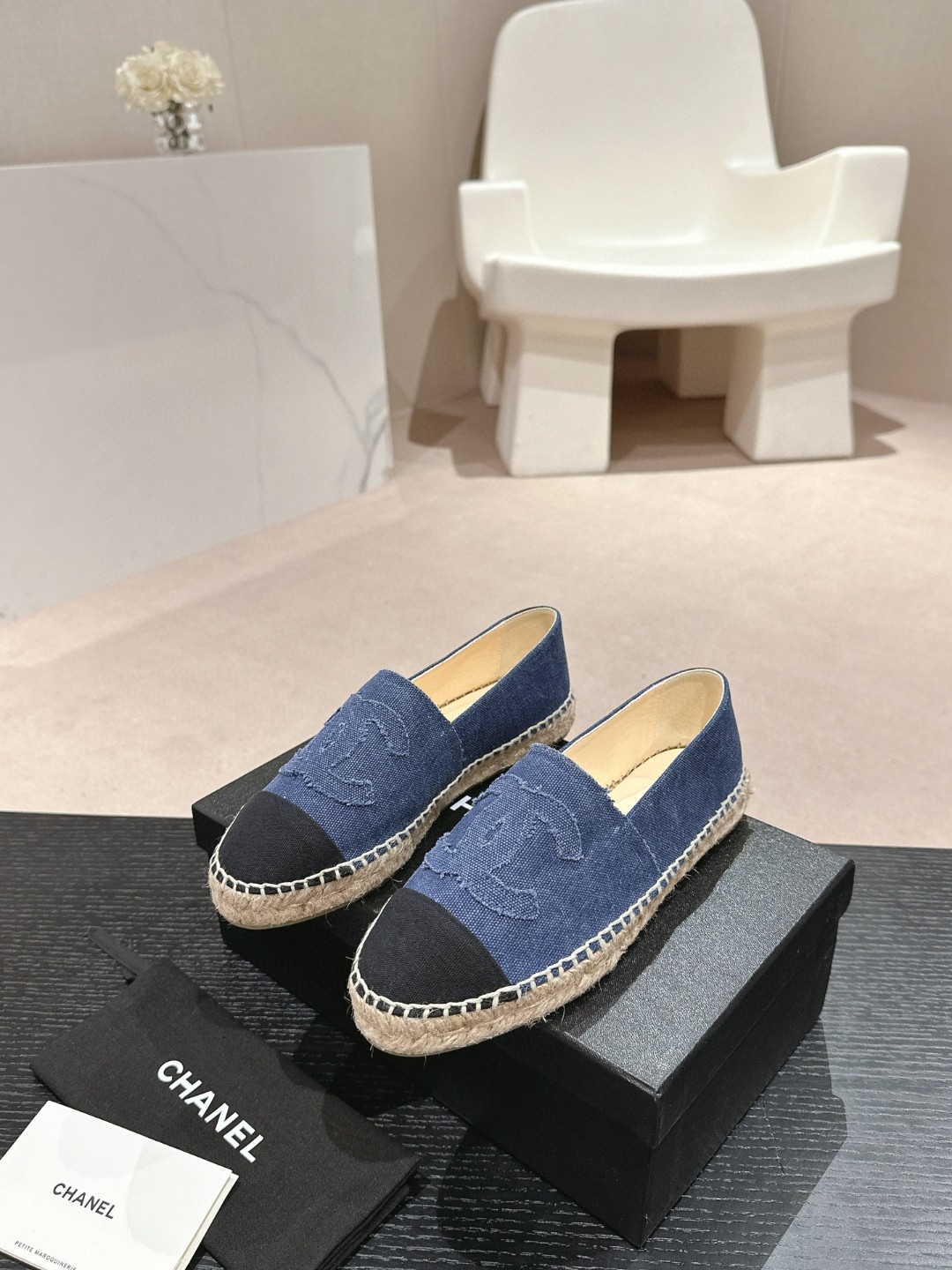 シャネル 【靴】 2024超美品 フラットシューズ ローファー