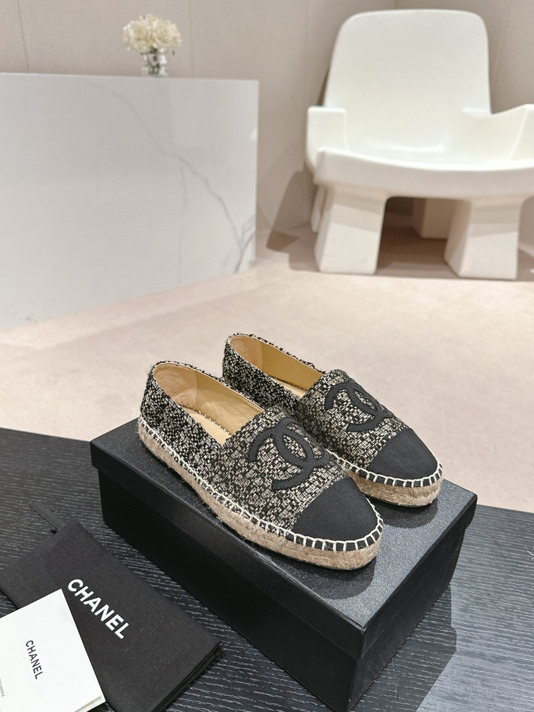 シャネル 【靴】 2024超美品 フラットシューズ ローファー