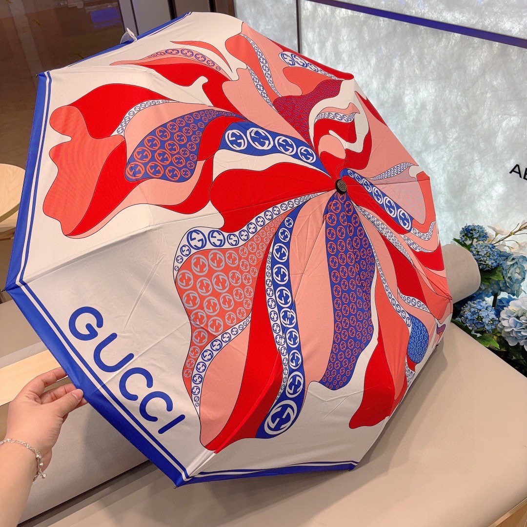 2024新作 夏用 グッチ 傘 UVカット 防熱 遮光
