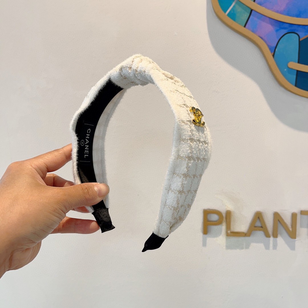 シャネル 秋冬新品 小物 髪飾り カチューシャ