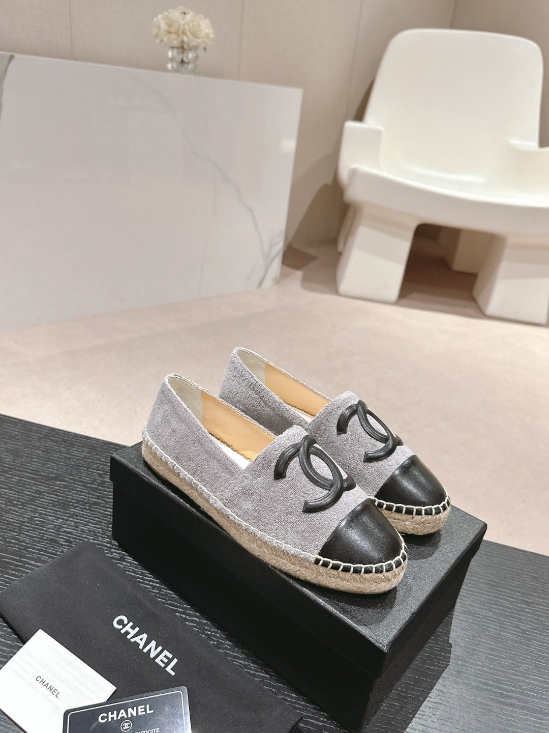 シャネル 【靴】 2024超美品 フラットシューズ ローファー