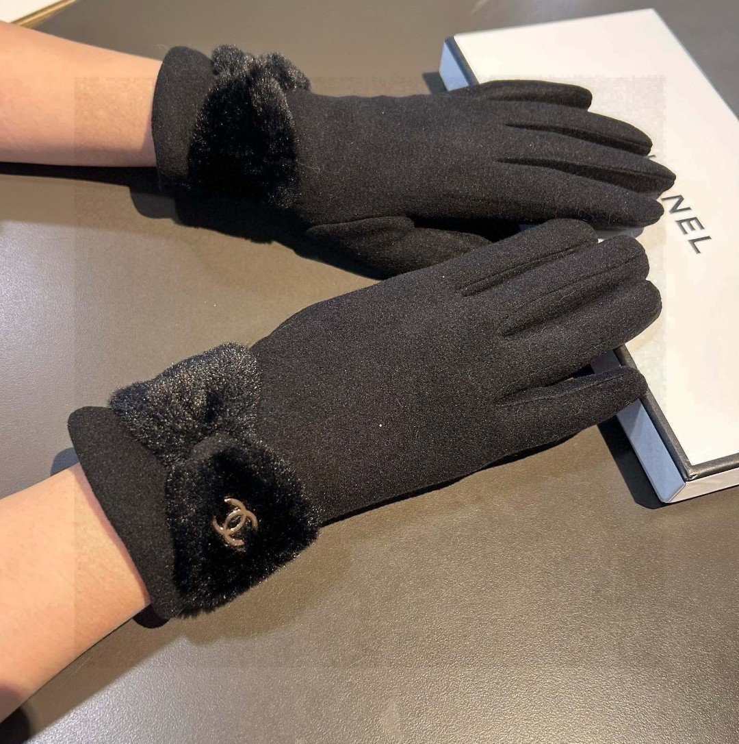 秋冬大人気新品 シャネル暖か てぶくろ【袋】