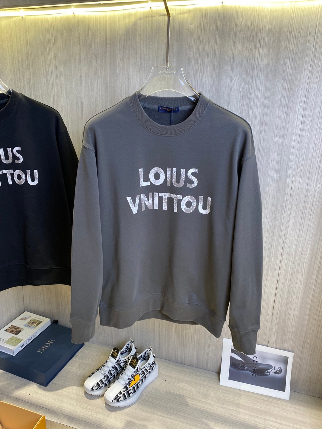 ルイヴィトン バーパーカー スウェット男女兼着