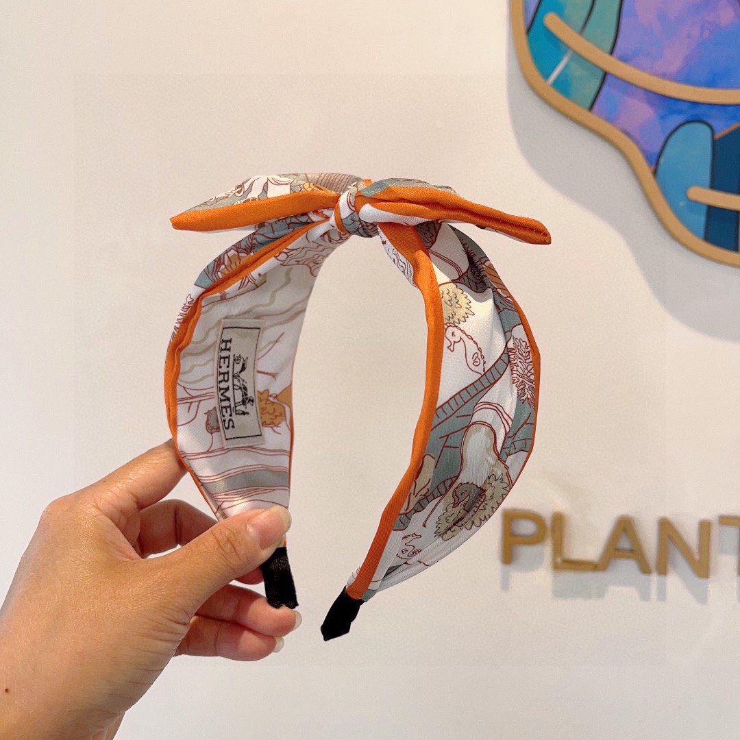 エルメス 秋冬新品 小物 髪飾り カチューシャ