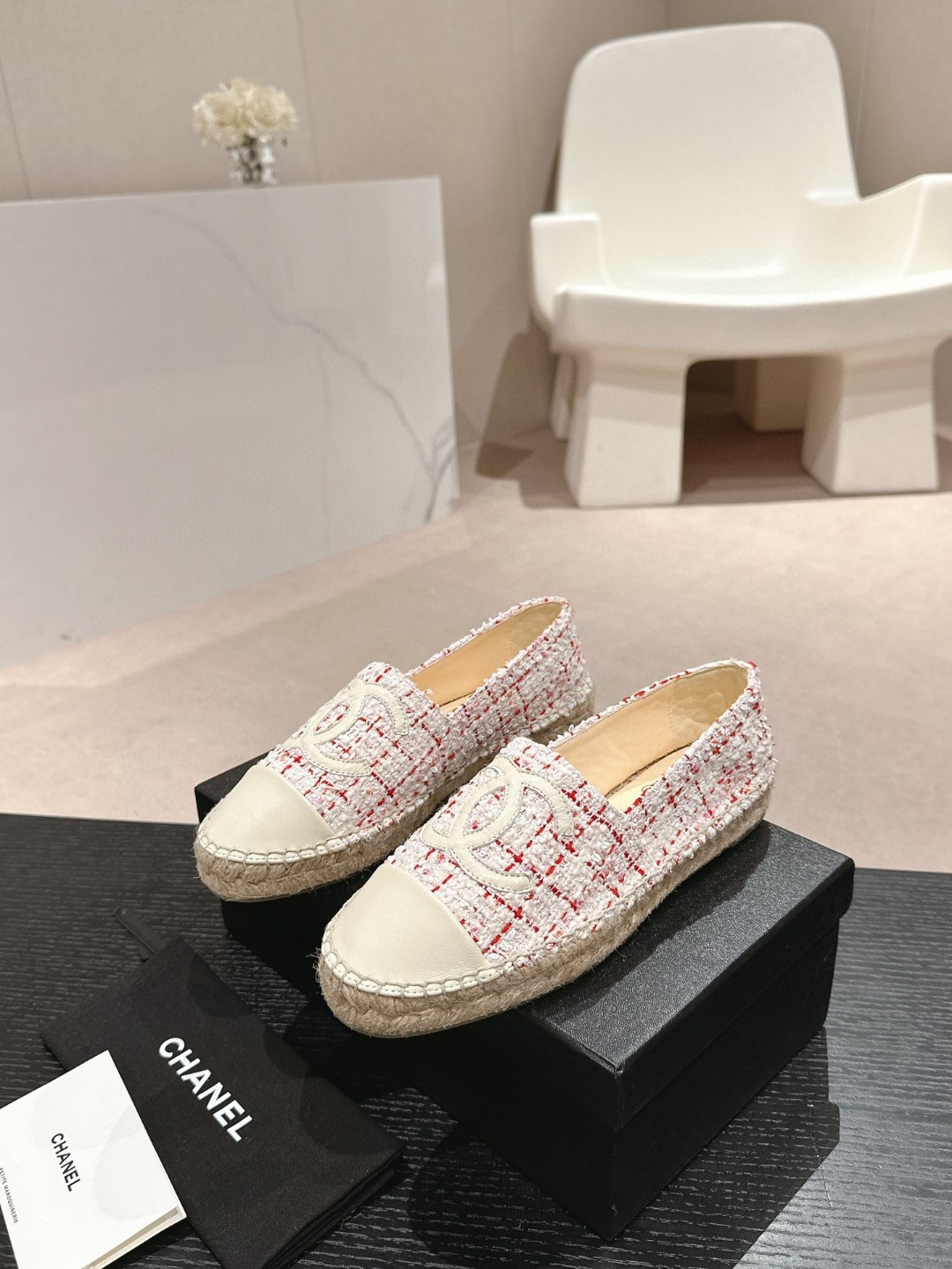 シャネル 【靴】 2024超美品 フラットシューズ ローファー