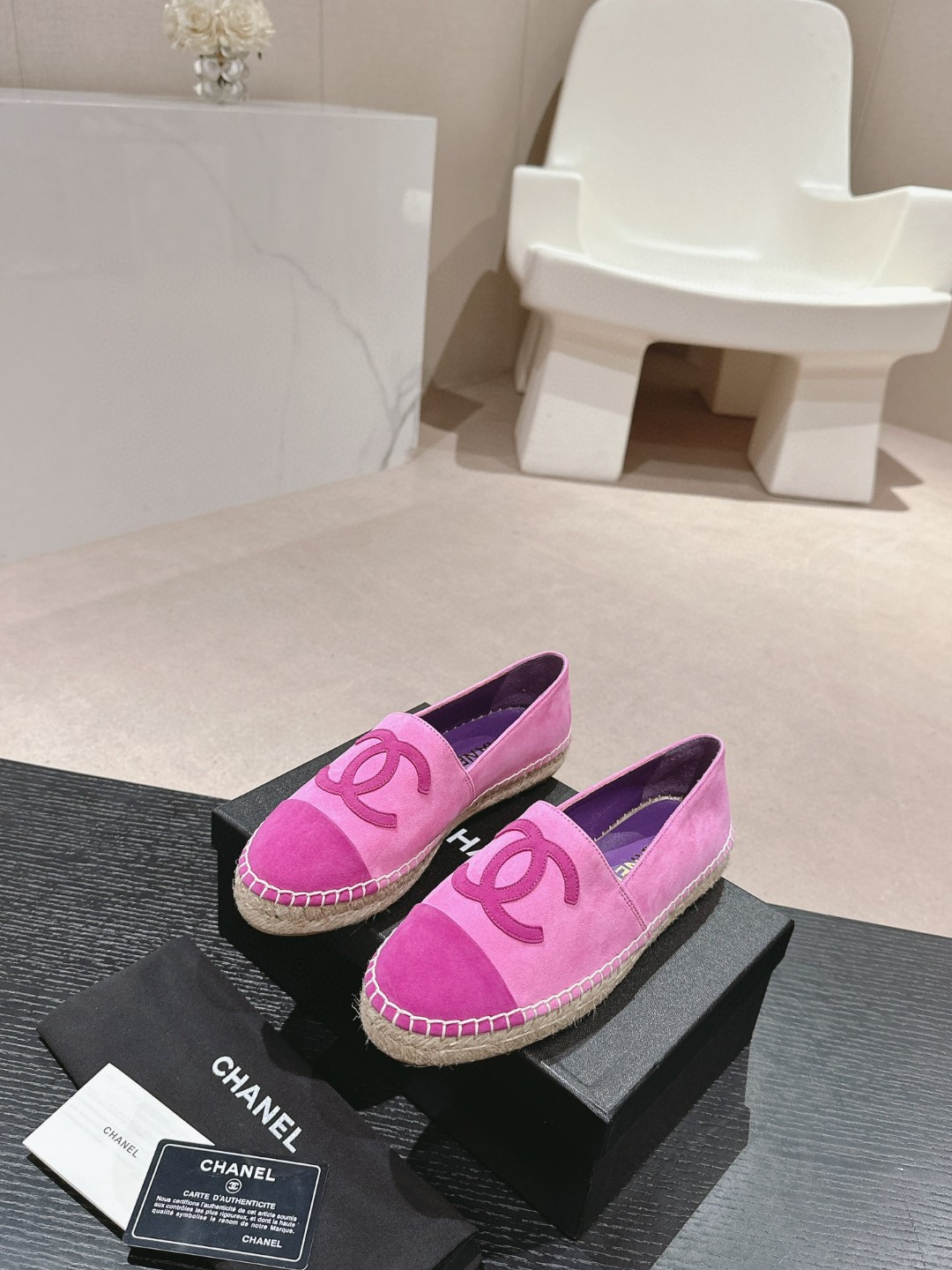 シャネル 【靴】 2024超美品 フラットシューズ ローファー
