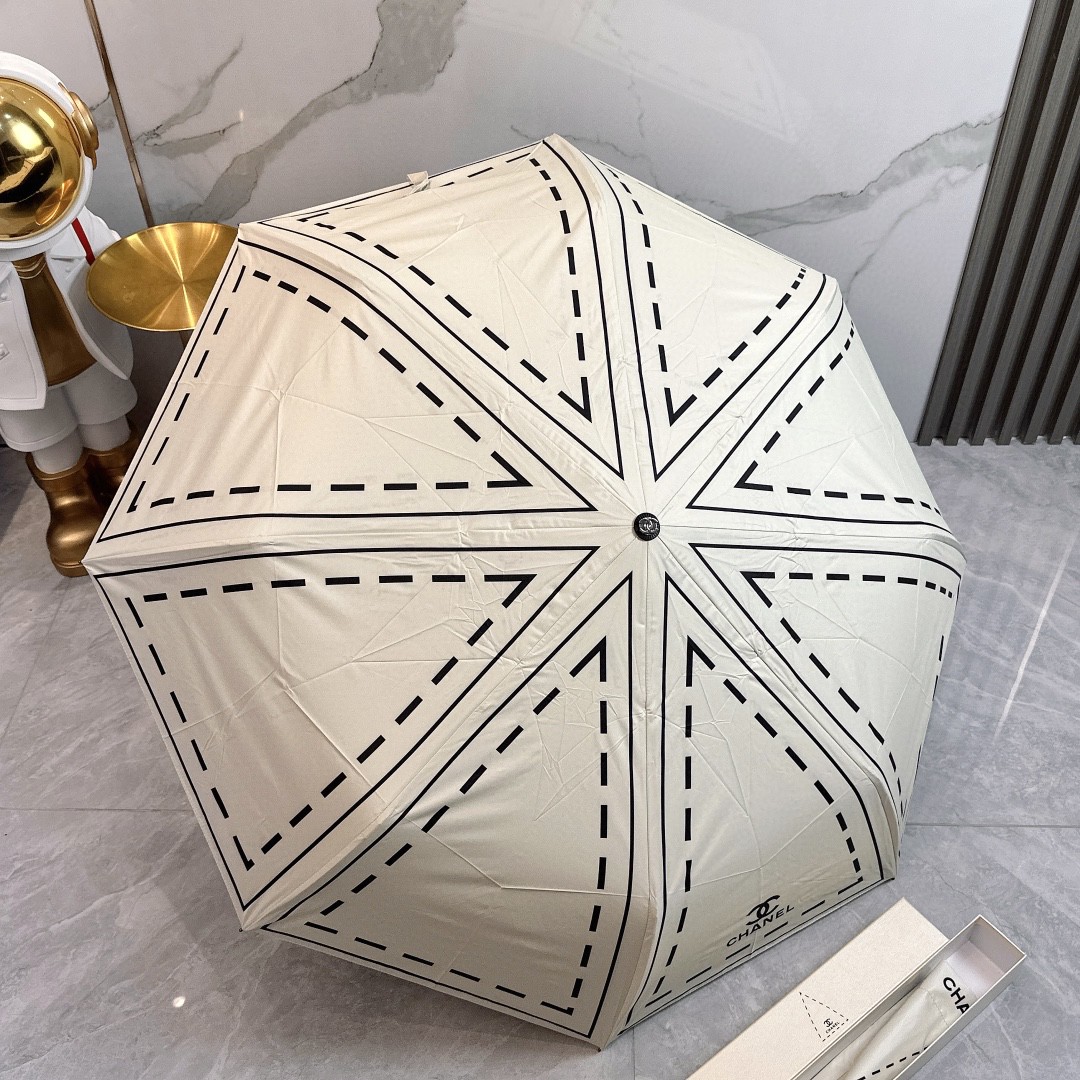 2024夏新品 シャネル 傘 UVカット 防熱 遮光