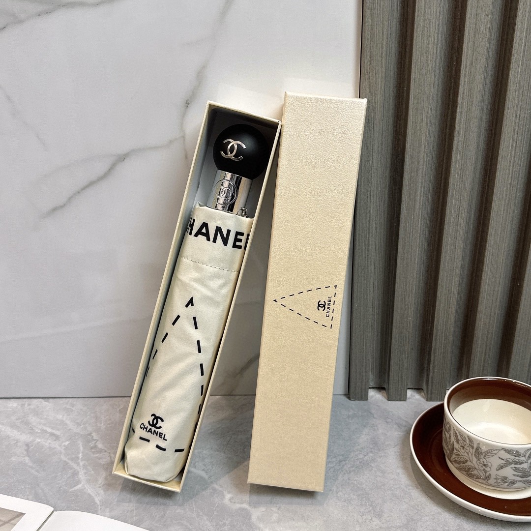 2024夏新品 シャネル 傘 UVカット 防熱 遮光