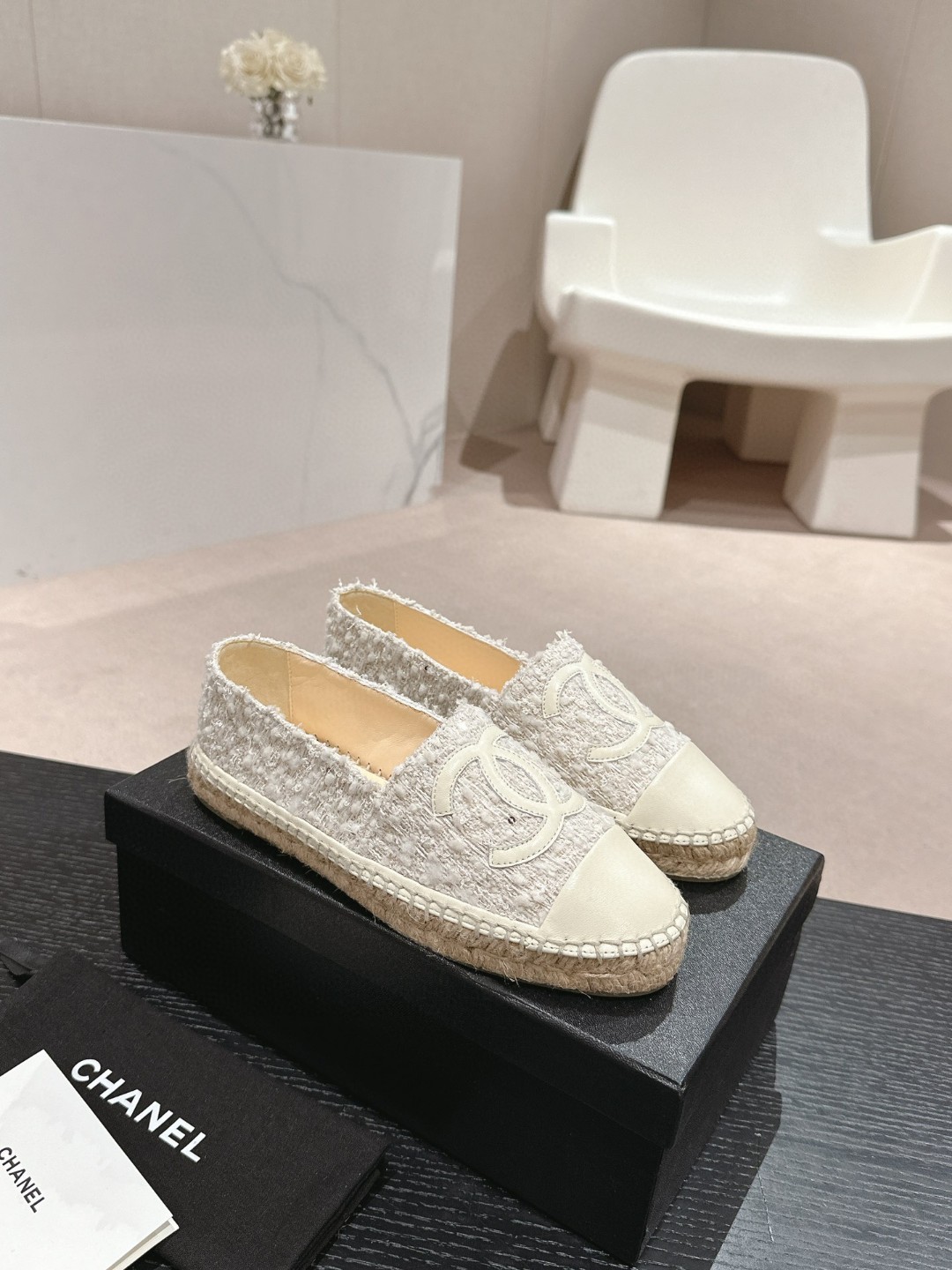 シャネル 【靴】 2024超美品 フラットシューズ ローファー