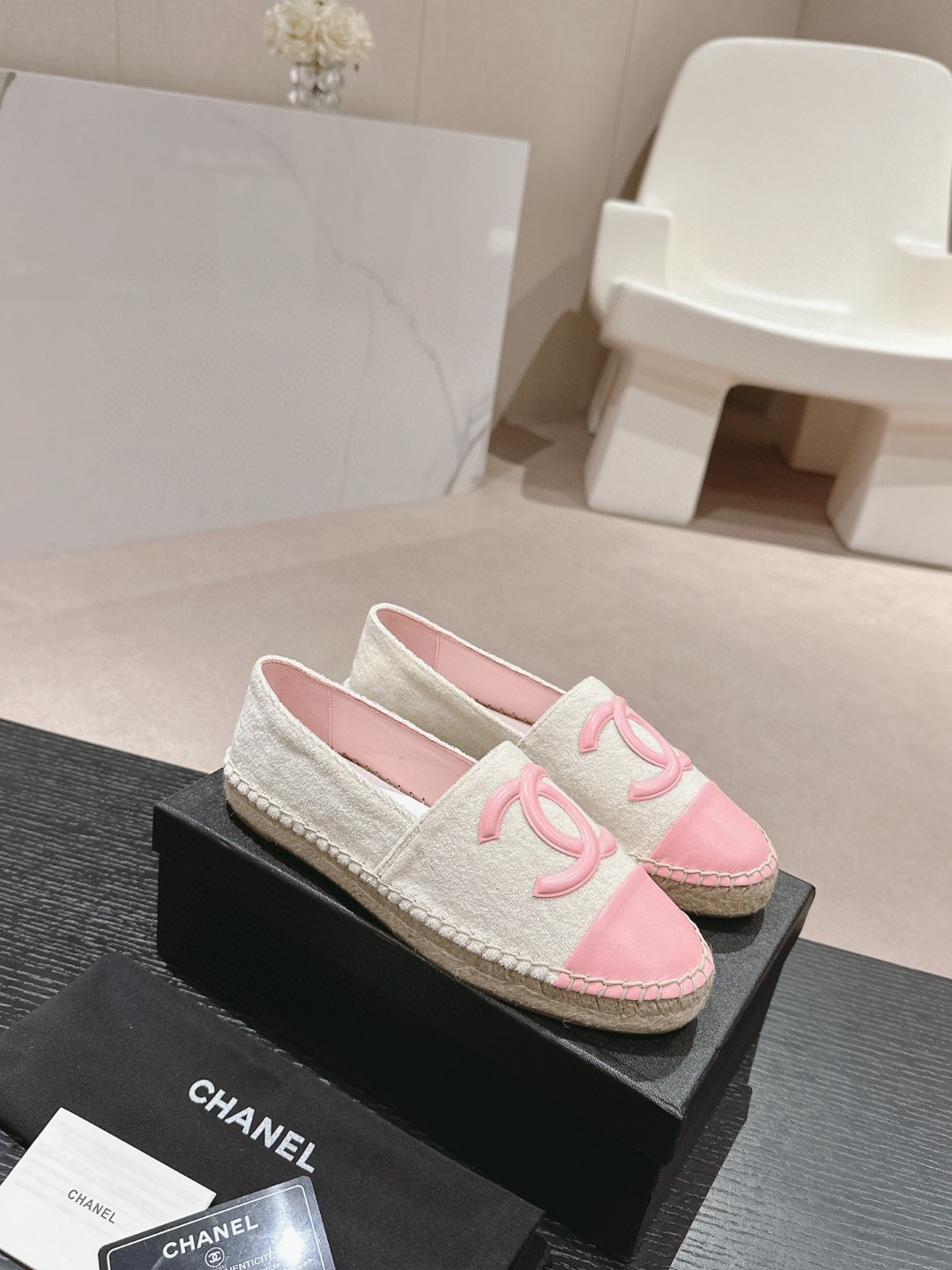 シャネル 【靴】 2024超美品 フラットシューズ ローファー