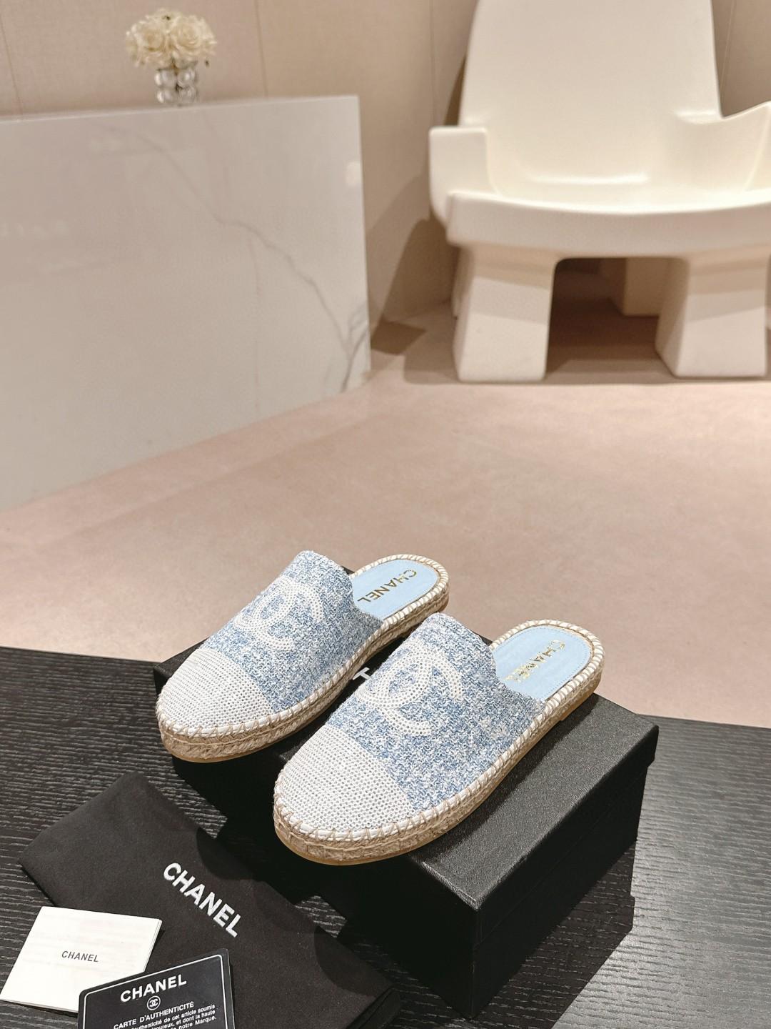 シャネル 【靴】 2024超美品 フラットシューズ ローファー