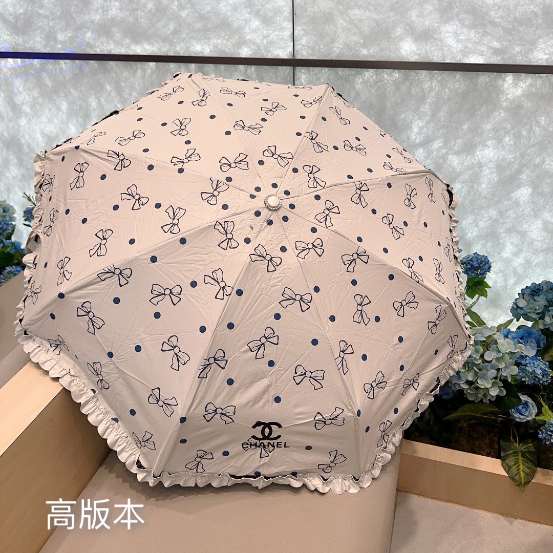 2024夏新品 シャネル 傘 UVカット 防熱 遮光