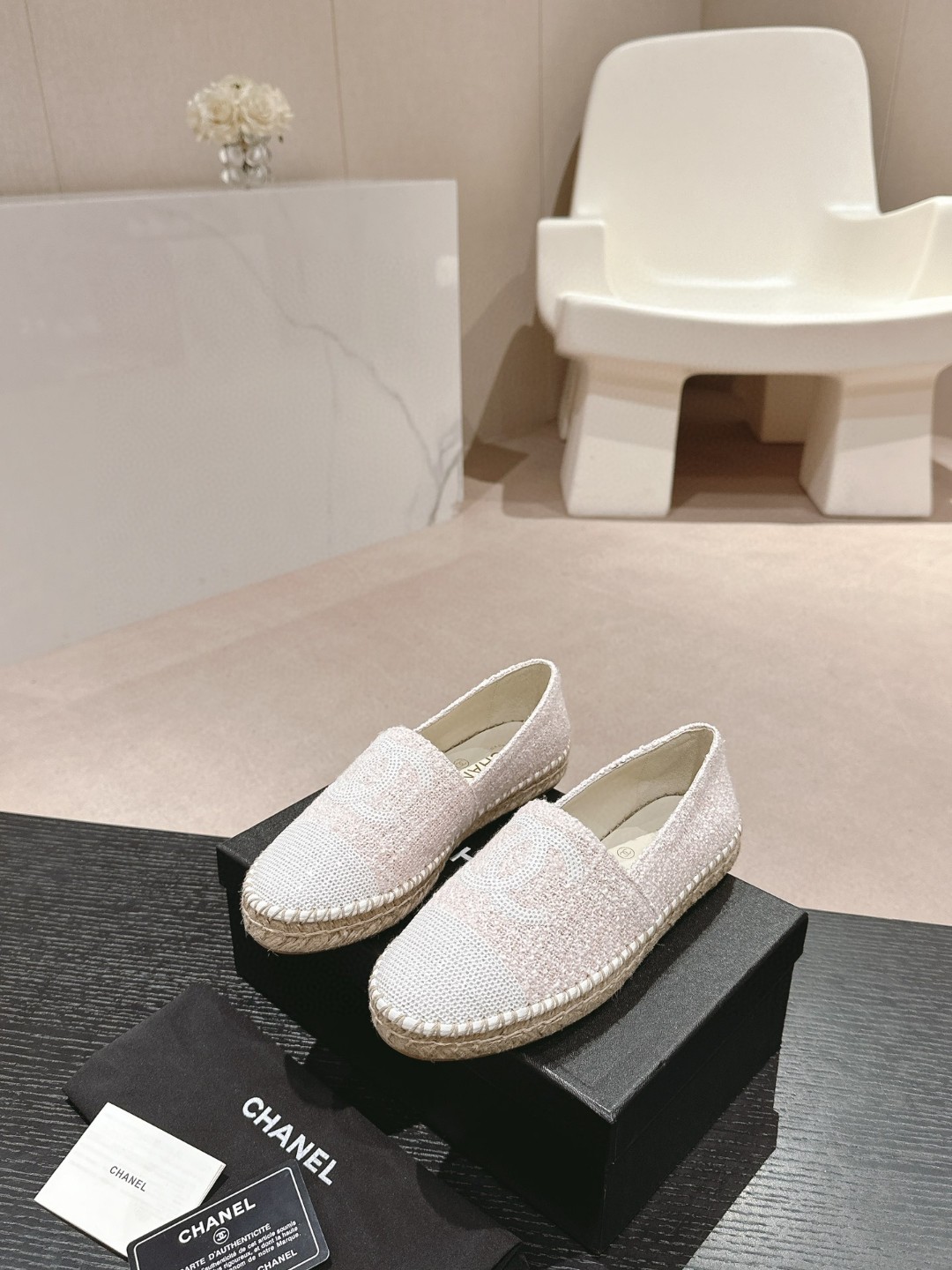 シャネル 【靴】 2024超美品 フラットシューズ ローファー