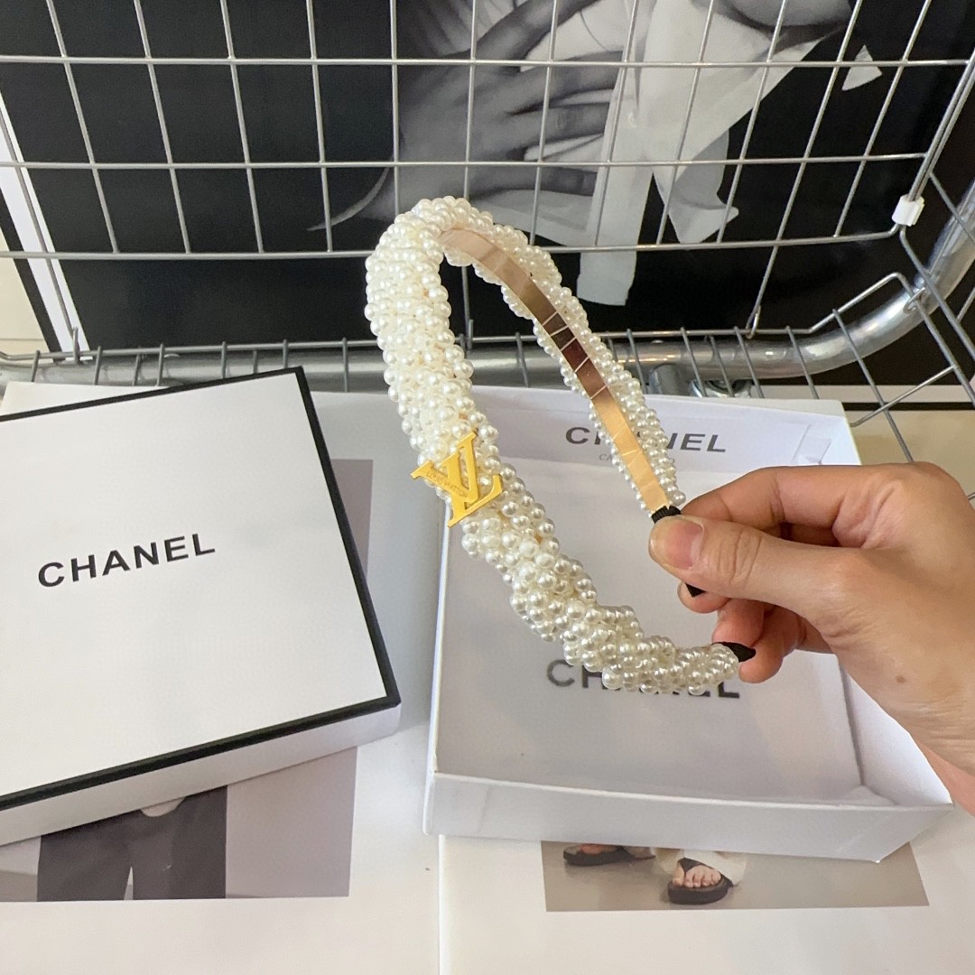 ルイヴィトン秋冬新品 小物 髪飾り カチューシャ