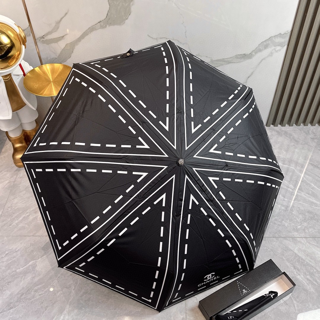 2024夏新品 シャネル 傘 UVカット 防熱 遮光