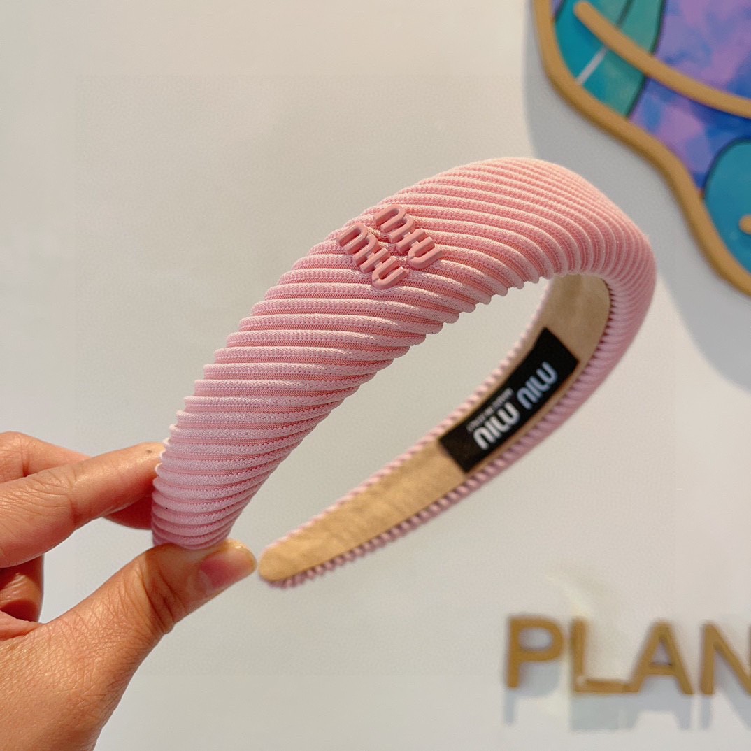 ミュウミュウ秋冬新品 小物 髪飾り カチューシャ
