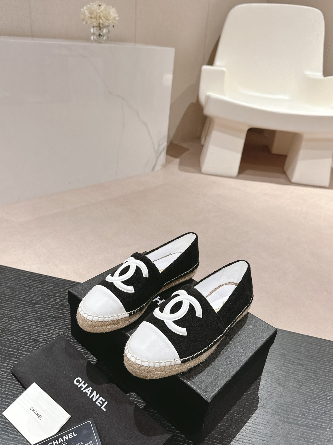 シャネル 【靴】 2024超美品 フラットシューズ ローファー