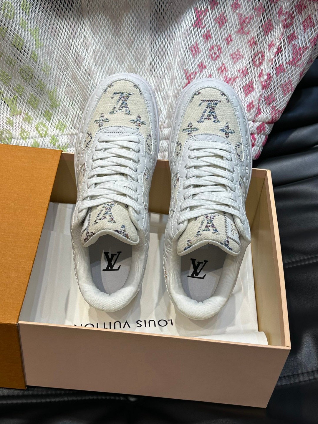 24SS ルイヴィトン nike コラボ スニーカー シューズ