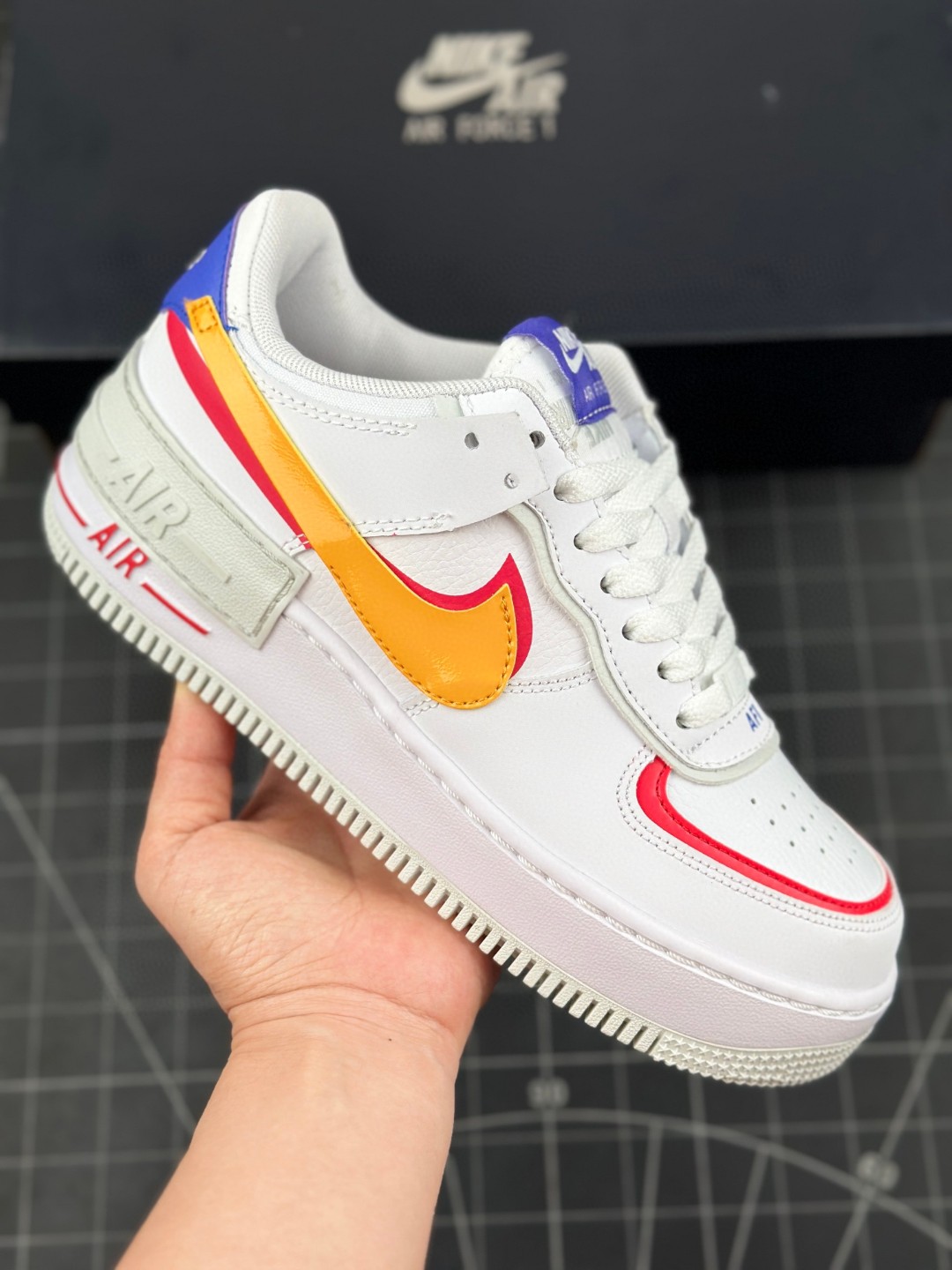 24SS ナイキ Nike Air Force 1 Shadow バスケットボール