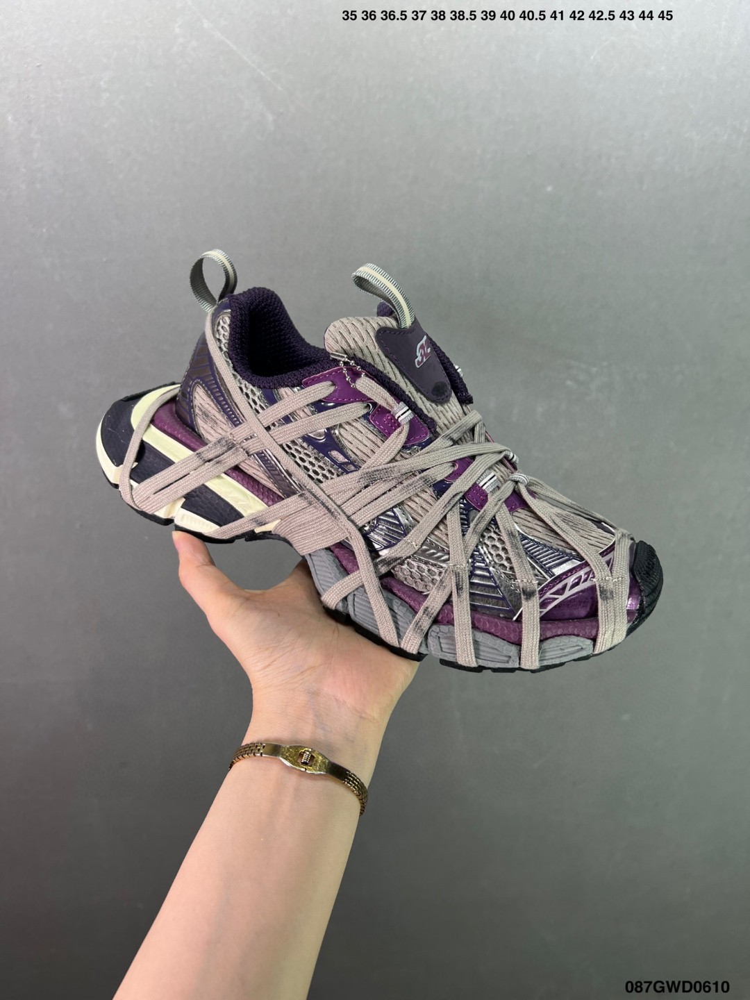 24SS バレンシアガ スニーカー/レースアップ 男女兼着
