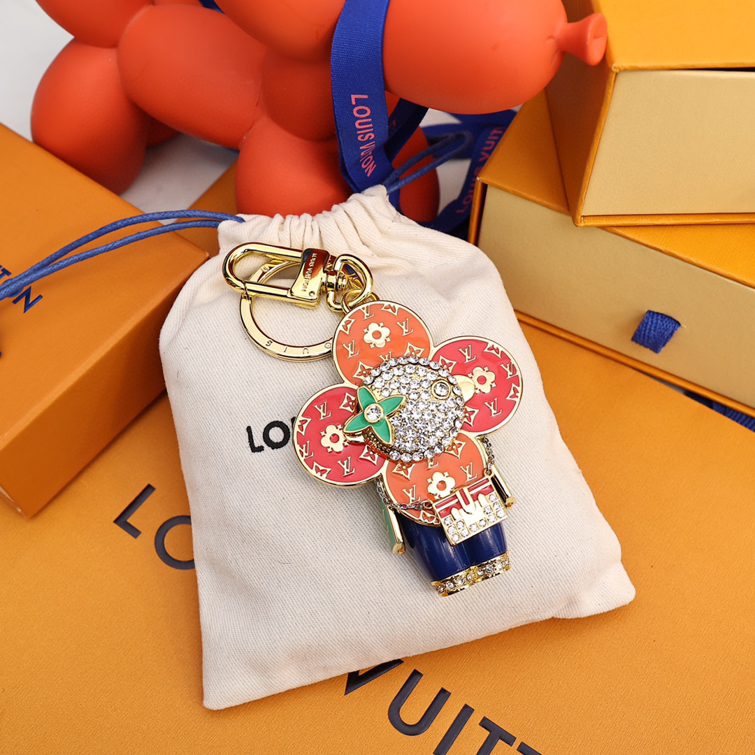 ルイヴィトン キーホルダー LV バッグチャーム 小物