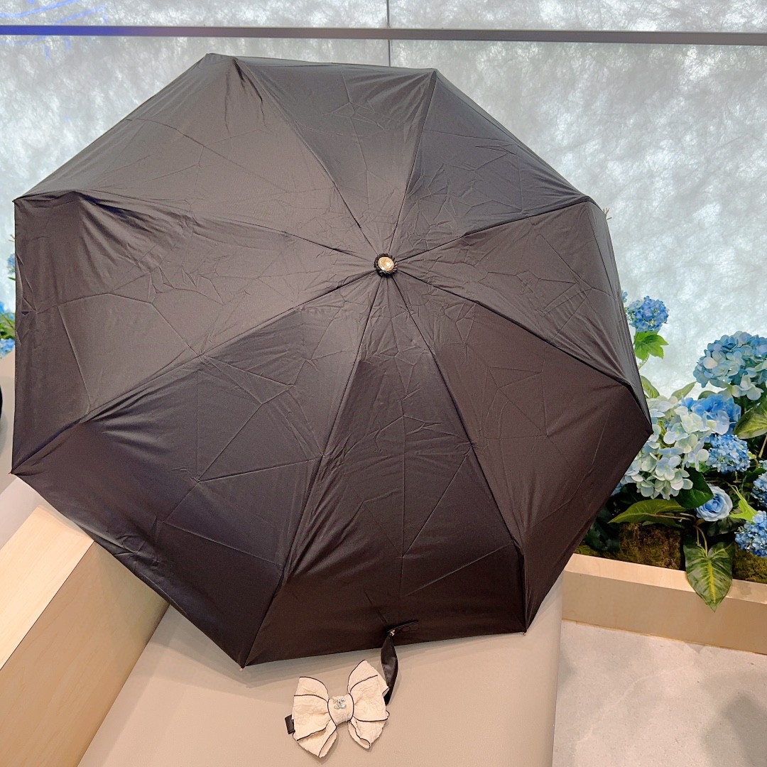 2024夏新品 シャネル 傘 UVカット 防熱 遮光