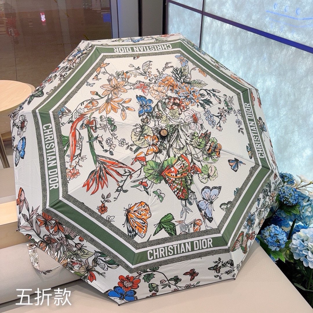 2024夏クリスチャンディオール 傘 UVカット 防熱 遮光