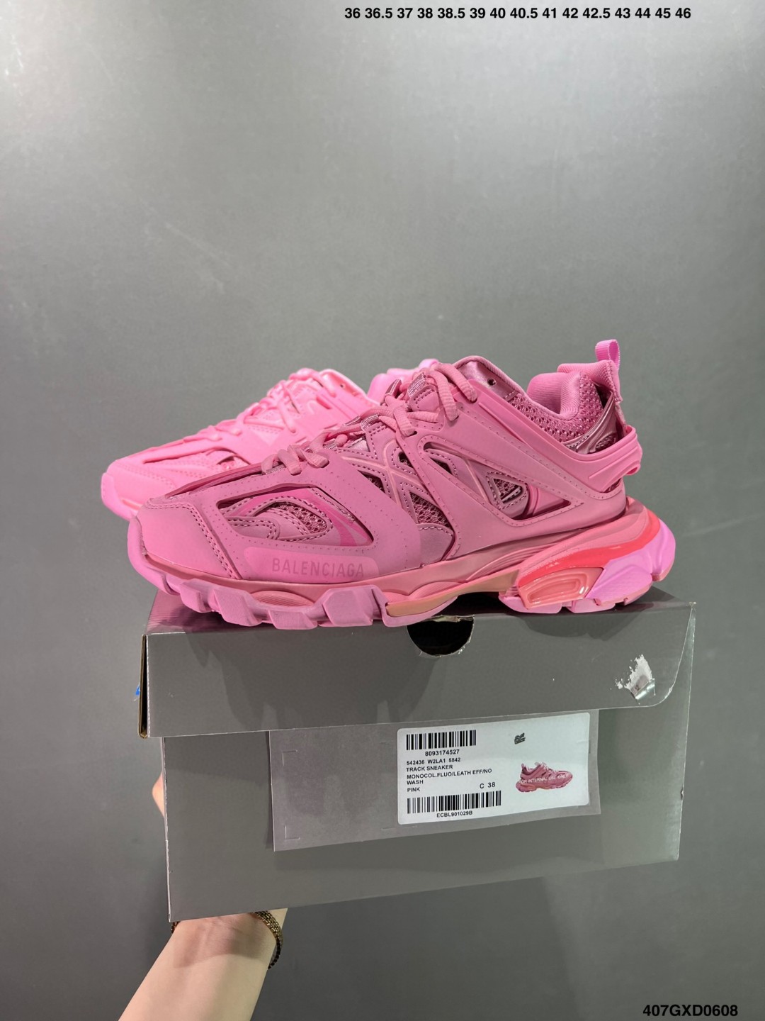 24SS バレンシアガ スニーカー/レースアップ 男女兼着