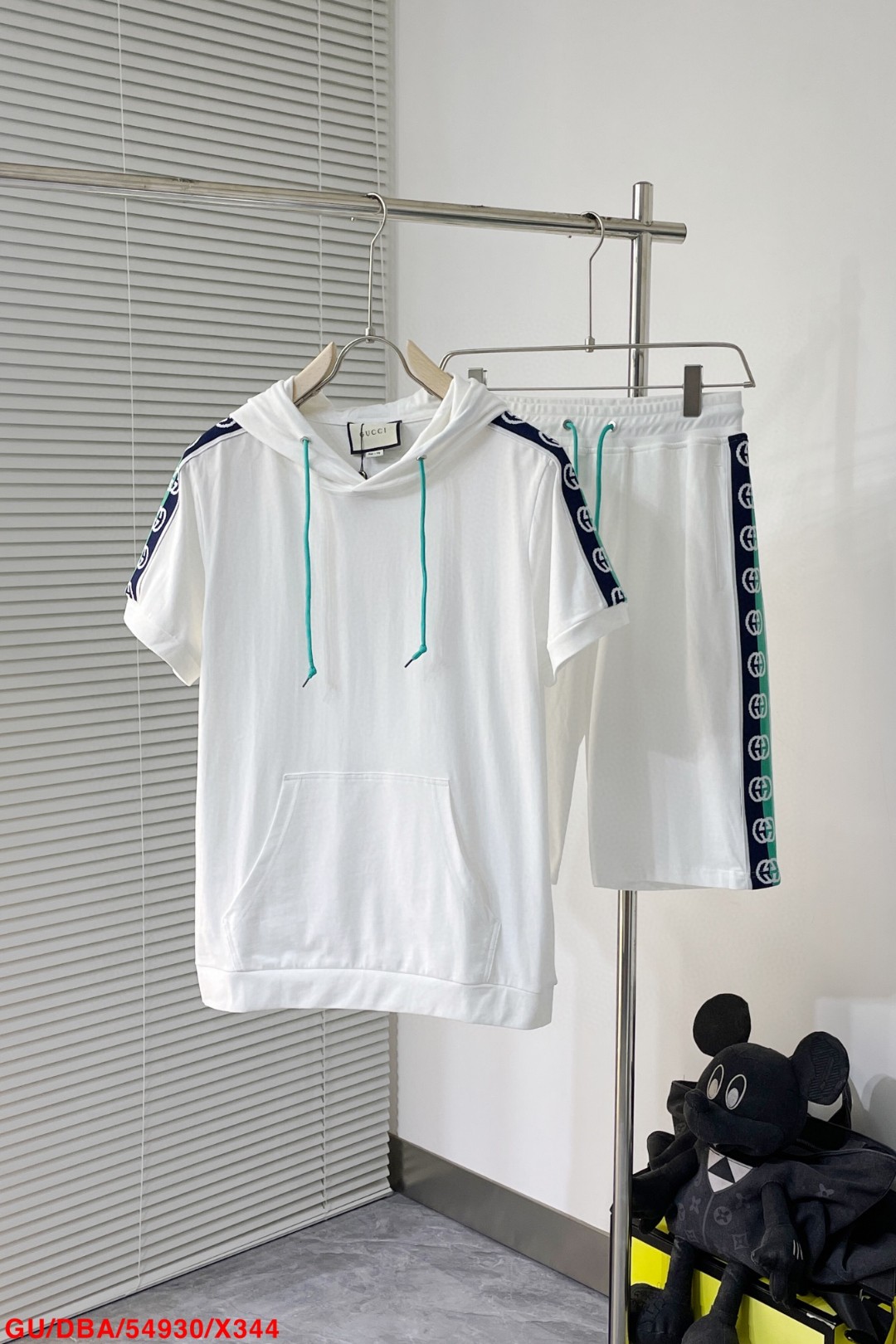 24SS夏/秋 グッチ ウェットセットアップ 上下服