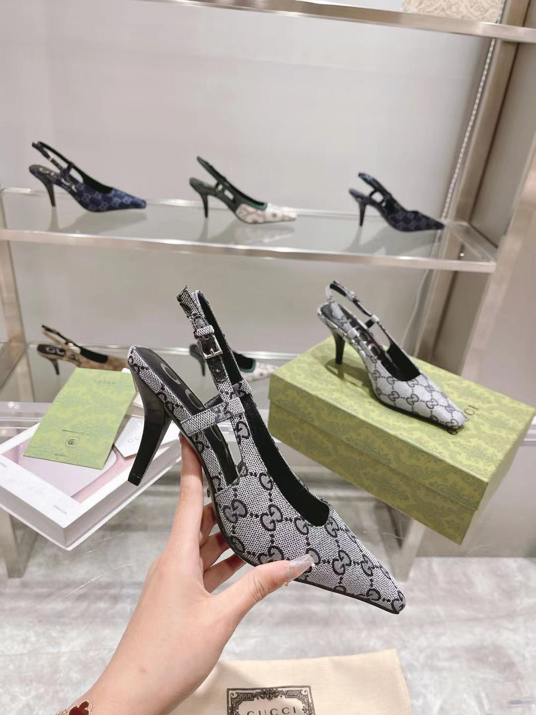 2024年新品 靴 グッチ ハイヒール/サンダル