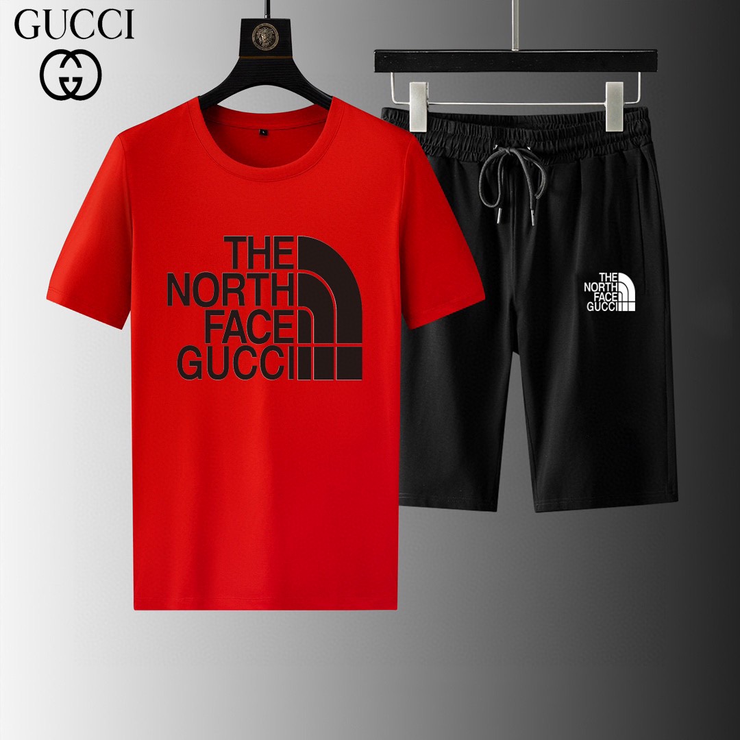 24SS グッチスウェットセットアップ 上下服