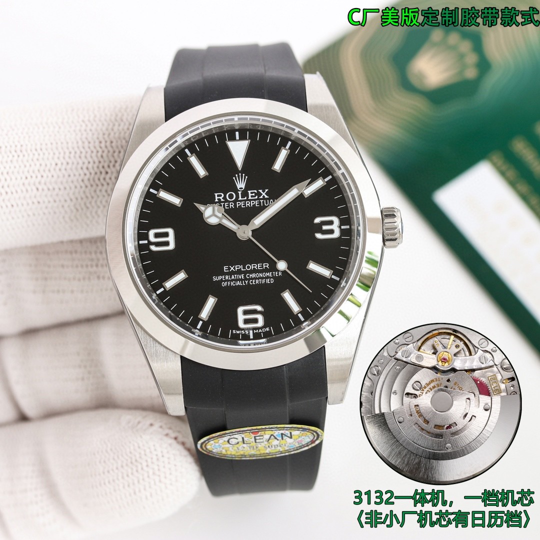 ロレックス サブマリーナSUBMARINER 3135 ムーブメント搭載
