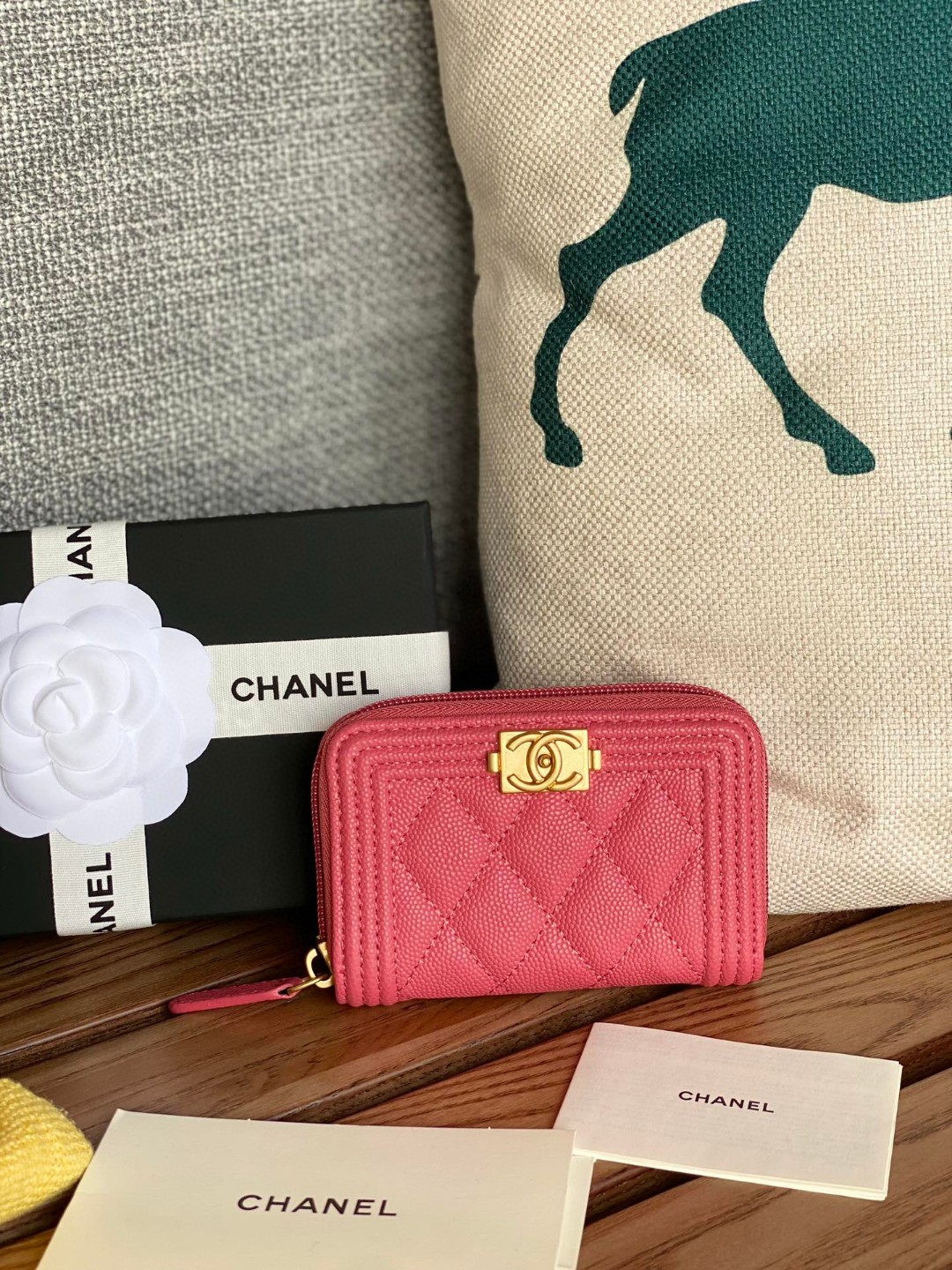 秋冬新品 シャネル Wallet 財布/小銭入れ/名刺入れ2408LYSJ110-A80602-4