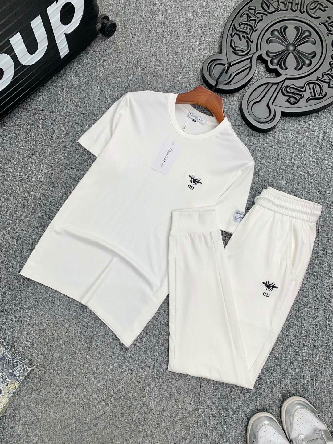 24SS? クリスチャンディオール スウェットセットアップ 上下服