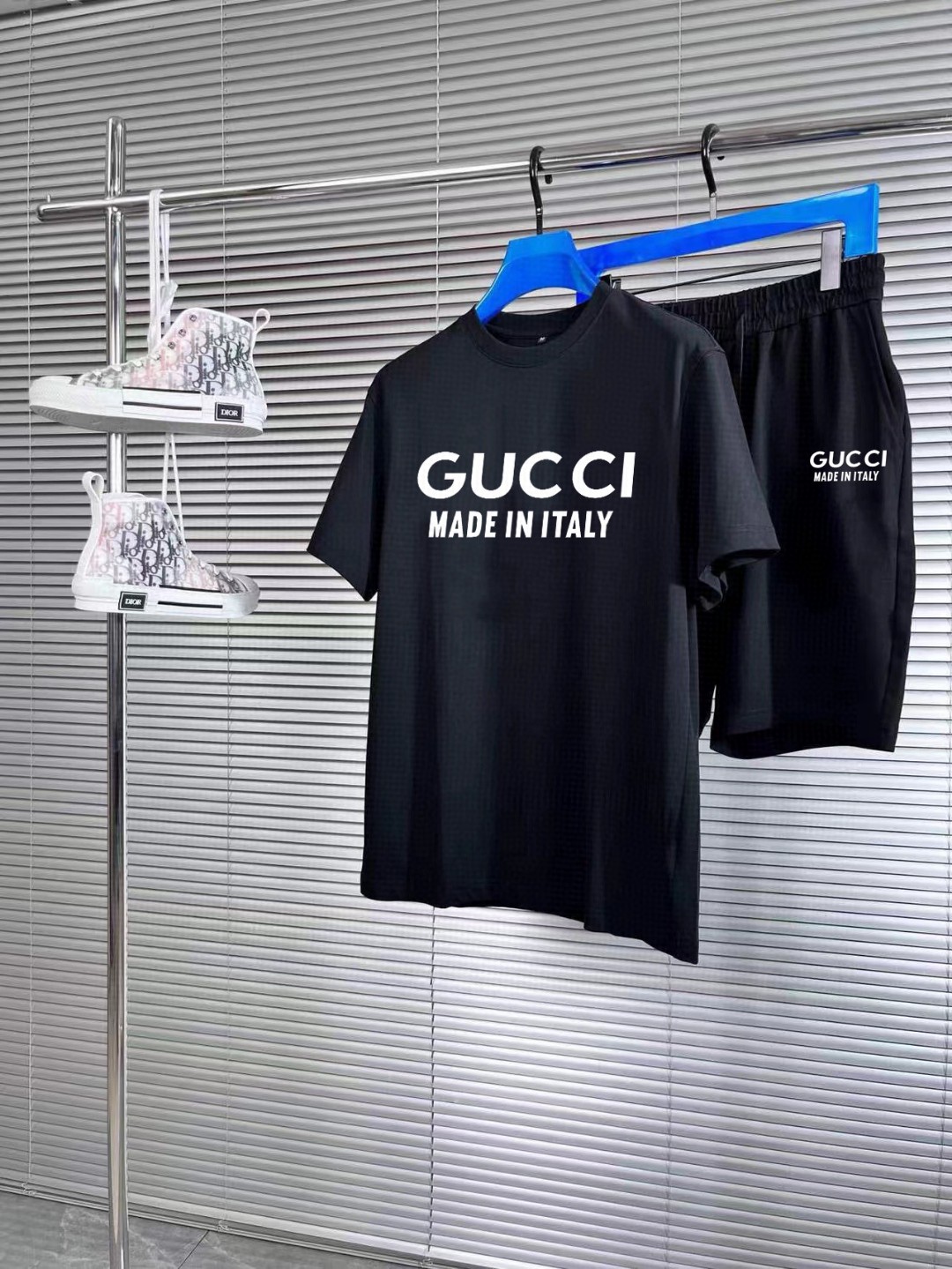 24SS グッチスウェットセットアップ 上下服