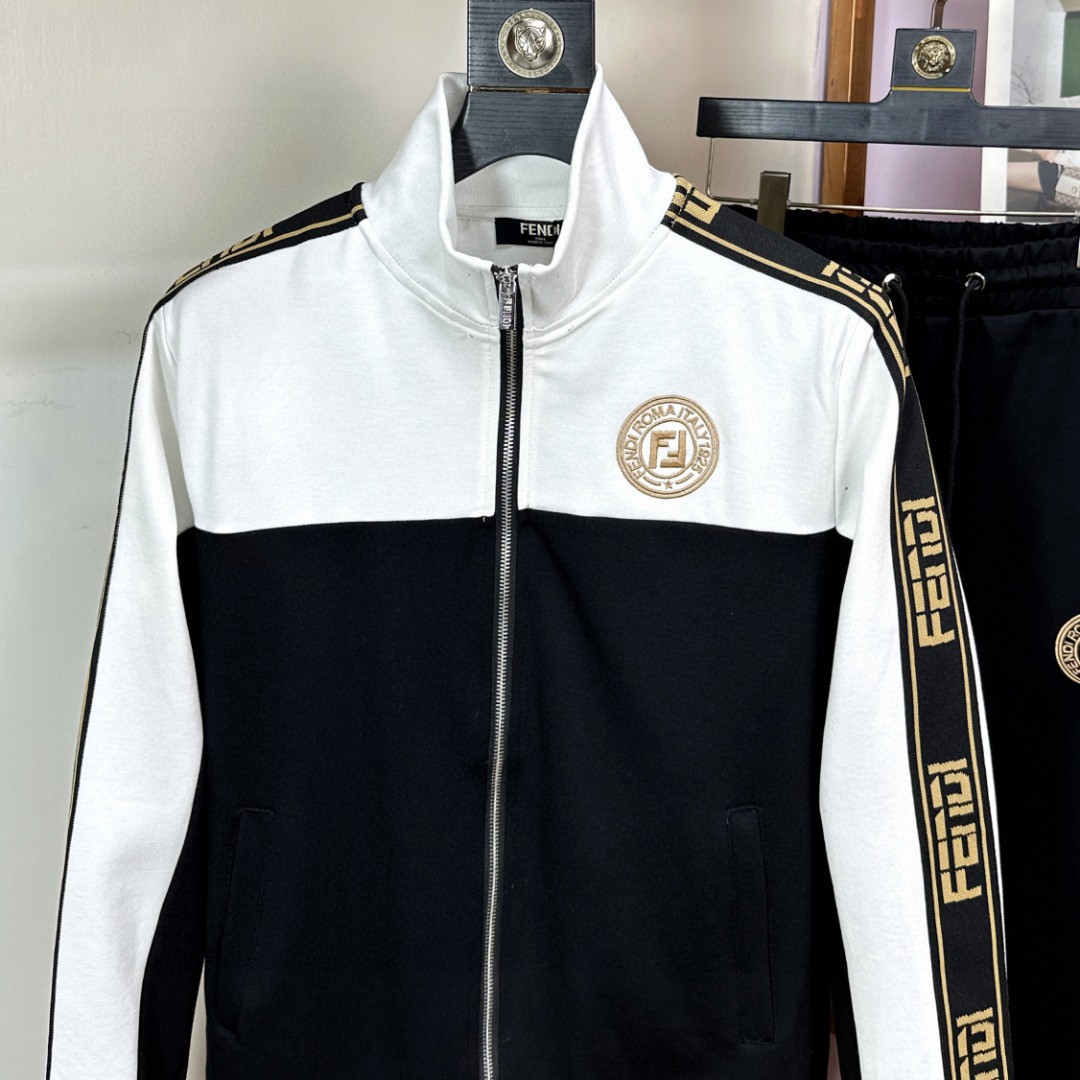 24SS フェンディスウェットセットアップ 上下服