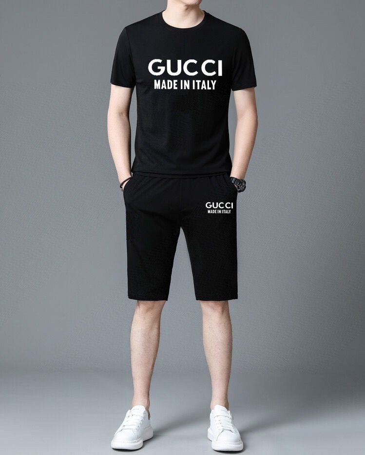 24SS グッチスウェットセットアップ 上下服