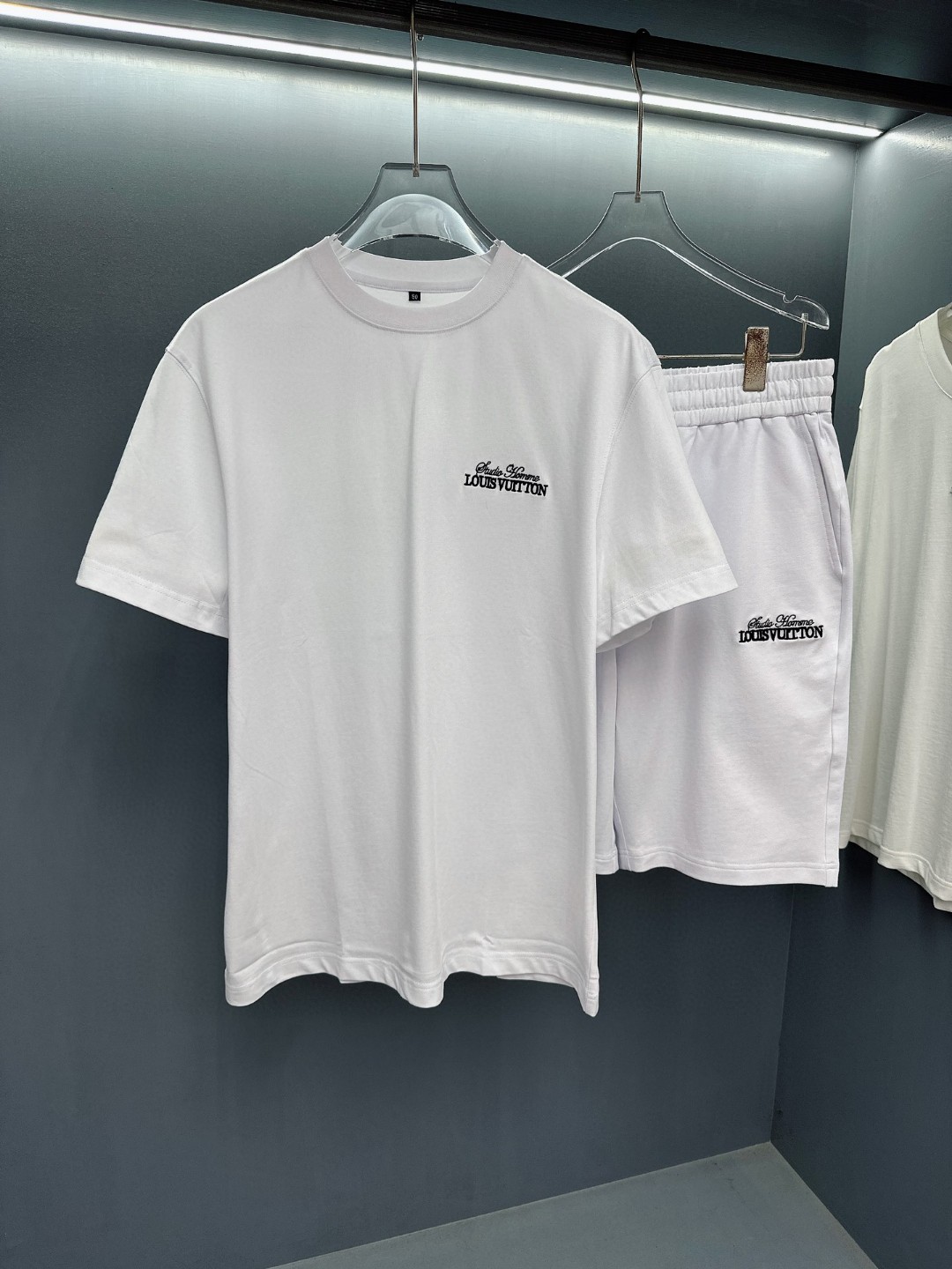 24SS ルイヴィトン スウェットセットアップ 上下服